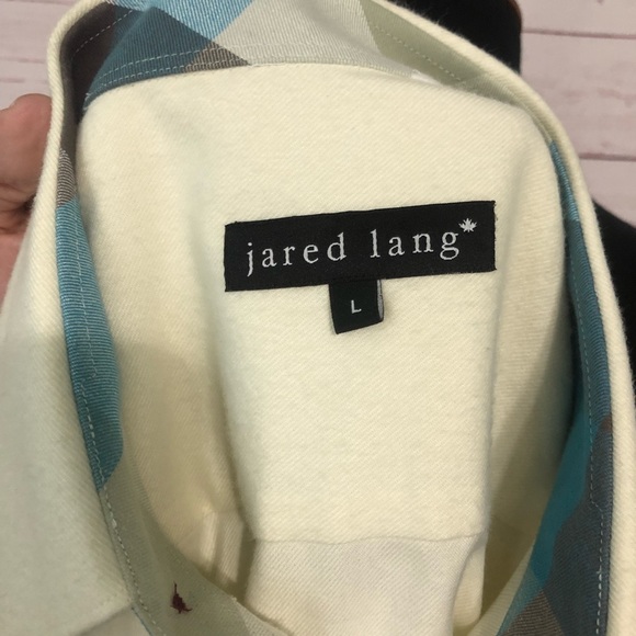 Jared Lang Cotton Flannel Flip Cuff Button Down - Picture 7 of 9